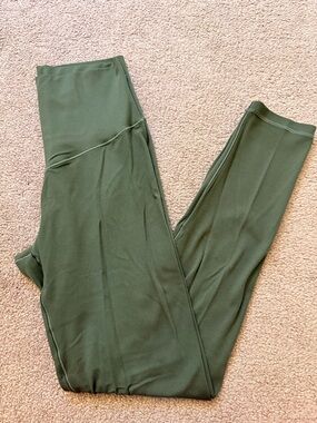 aerie Olive Green High-Rise Leggings